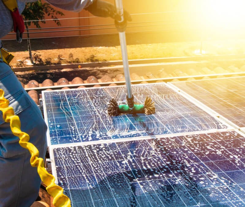 Solar Water Pump in Field